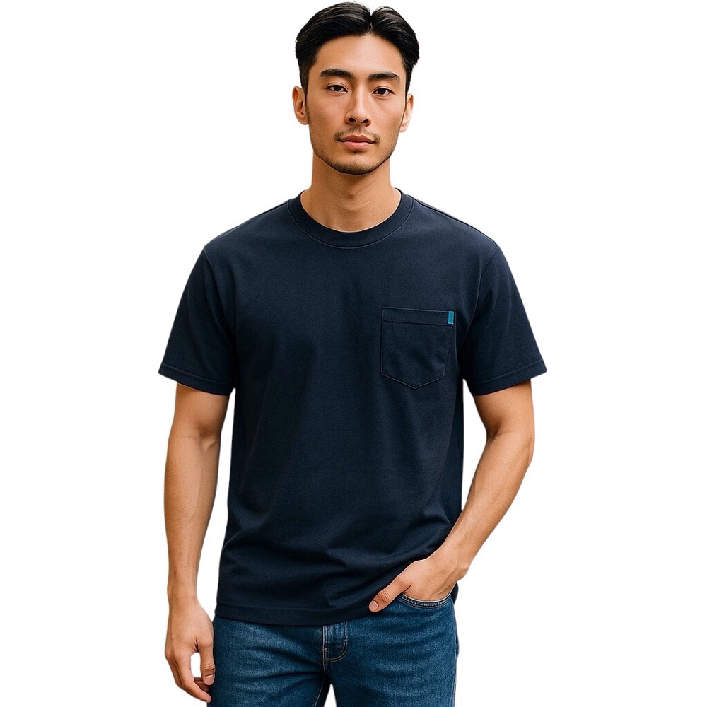 Fox Striped Pocket Tee Shirt Men Color Black Size S